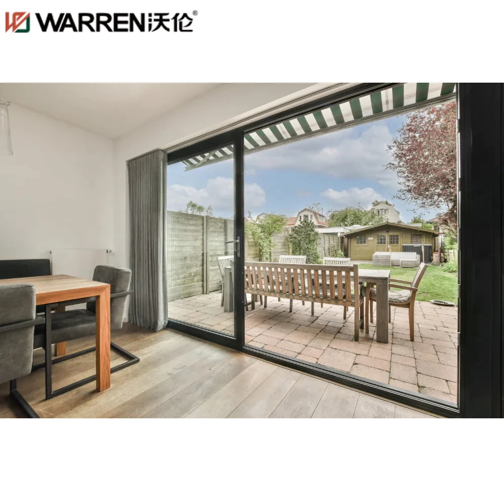 Warren 10 Foot Sliding Glass Door Sliding Door For RV 3 Panel Sliding