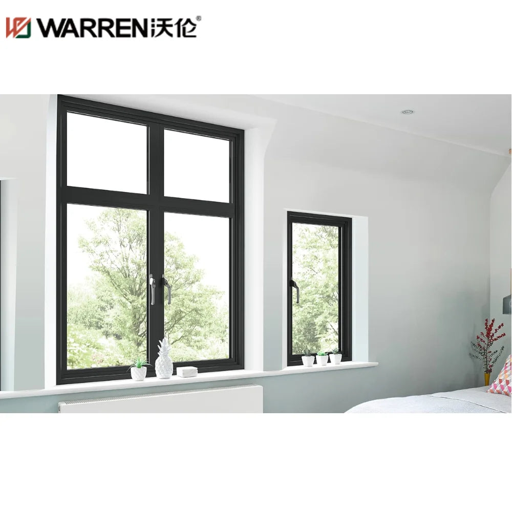 Warren Aluminum Exterior Storm Windows Black Windows vs White Windows