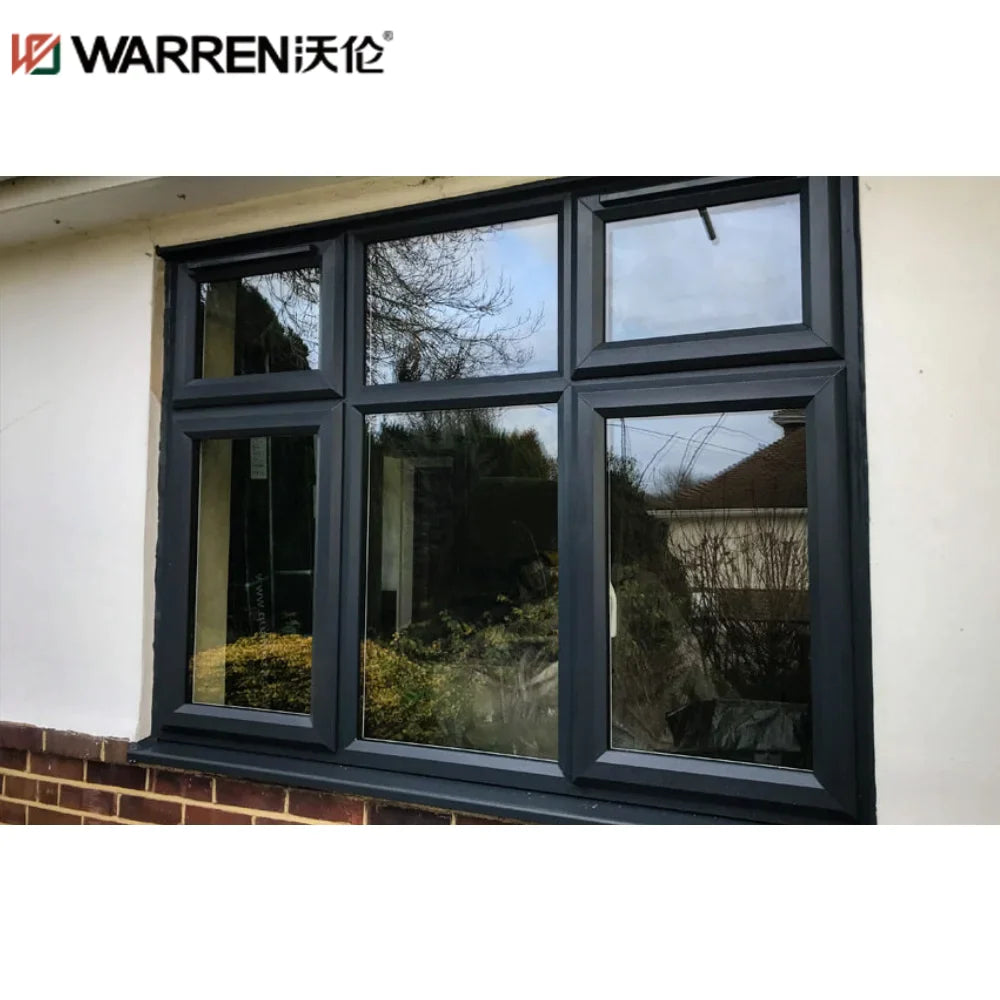 Warren Aluminum Exterior Storm Windows Black Windows vs White Windows
