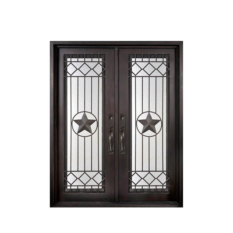 Sliding double door iron grill design wrought iron main gate on China –  China Windows and Doors Manufacturers Association