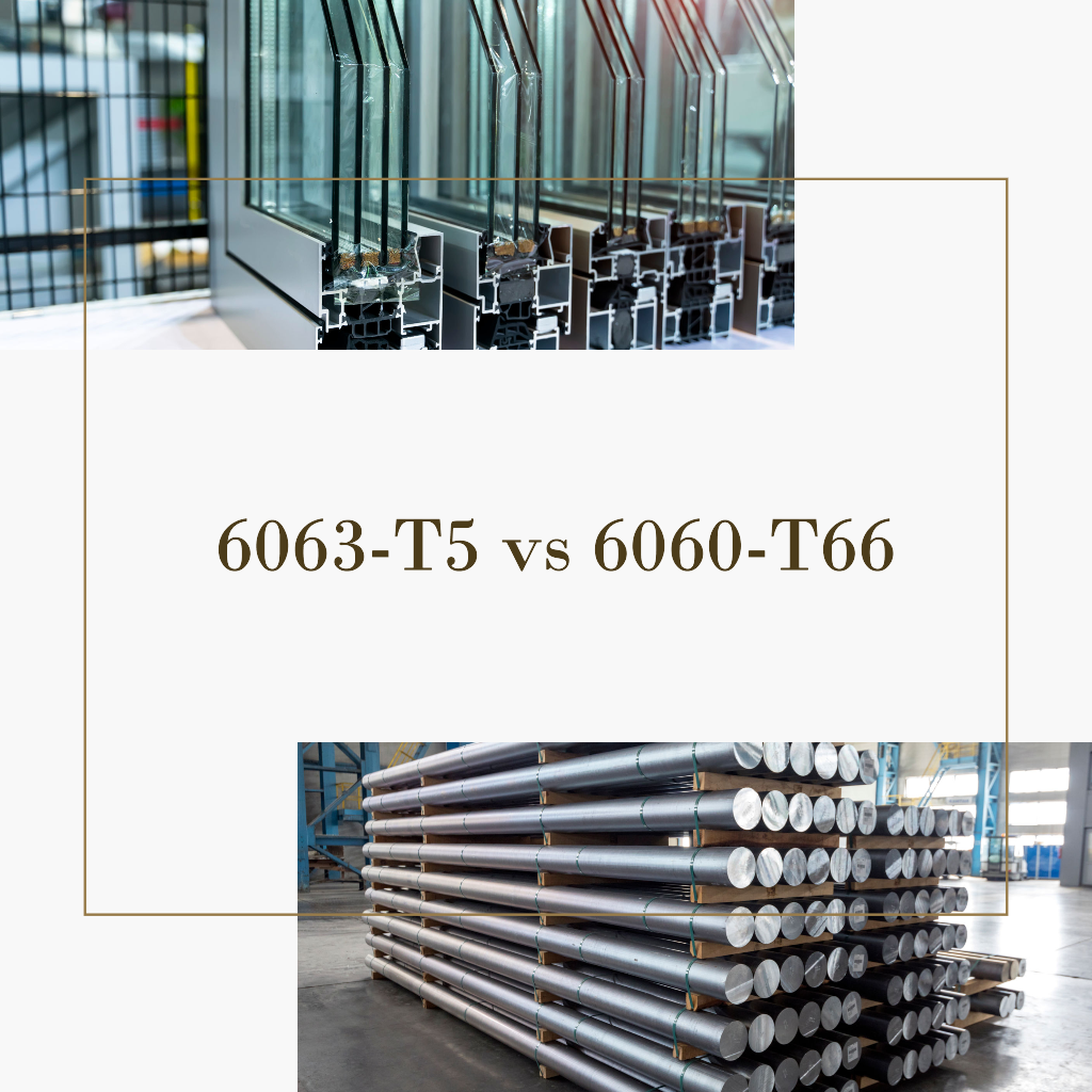 What are the differences between aluminum 6063-T5 and 6060-T66 – CHINA WDMA