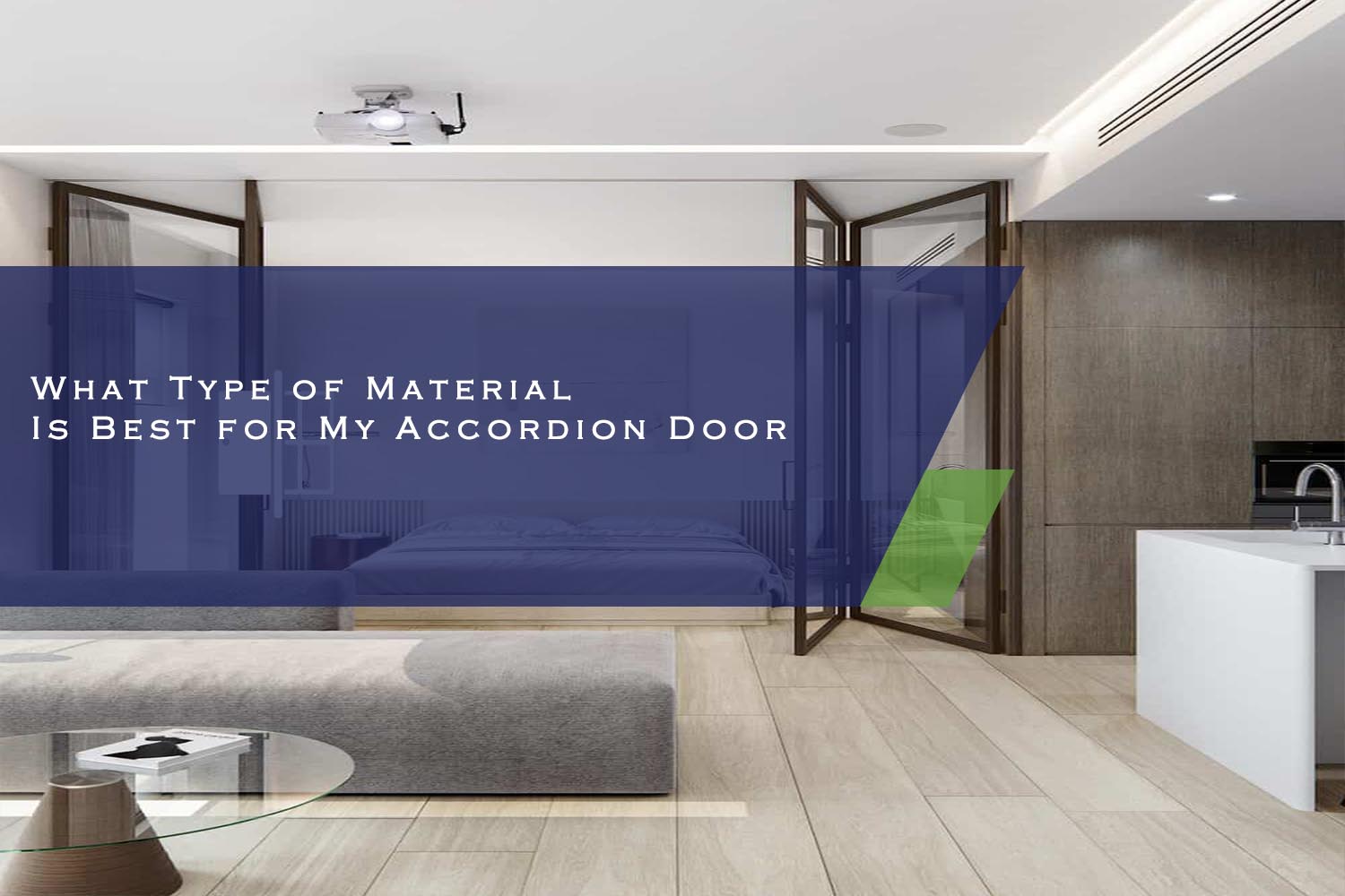 What Type of Material Is Best for My Accordion Door?