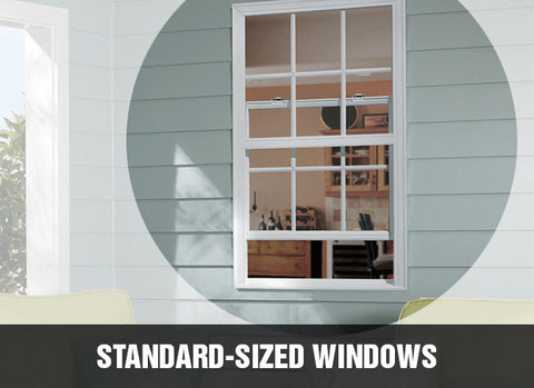 Why are 24x24 23.5x23.5 standard Size windows popular for replacement windows and new windows for homeowners?