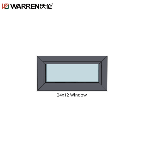24x12 Window (Rough Opening: 24-in x 12-in / 2ft x 1ft; Actual: 23.5-in x 11.5-in)