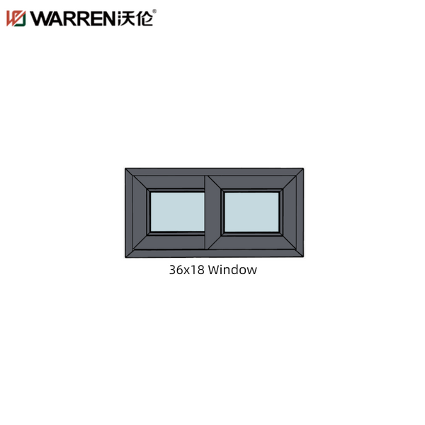 36x18 Window (Rough Opening: 36-in x 18-in; Actual: 37.5-in x 17.5-in)