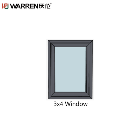 3x4 Picture Aluminium Double Glass White That Open Window Price