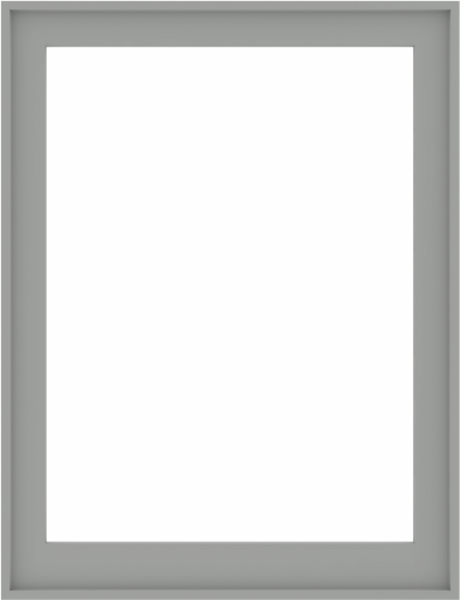 40x52 (39.5 x 51.5) inch Aluminum Grey Picture Window