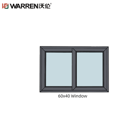 Warren 60x40 Sliding Window Triple Pane Sliding Windows Reflective Sliding Window Aluminum