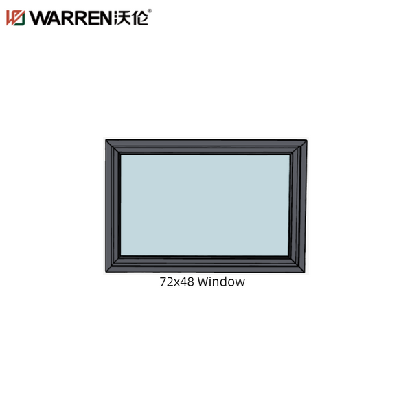 Warren 72x48 Picture Aluminium Double Glass Green Living Room Window Size