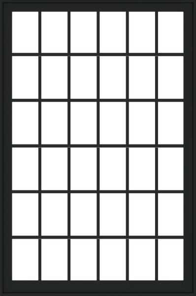 48x72 (4x6) Aluminum Black Grey Brown Picture Window