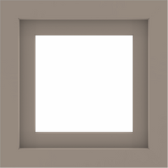 WDMA 18x18 (17.5 x 17.5 inch) Vinyl uPVC White Picture Window without Grids-3