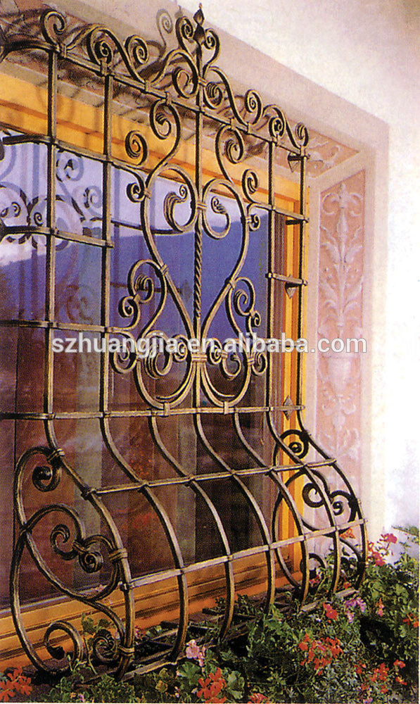 Iron Window Simple Design Simple Wrought Iron Window Grills