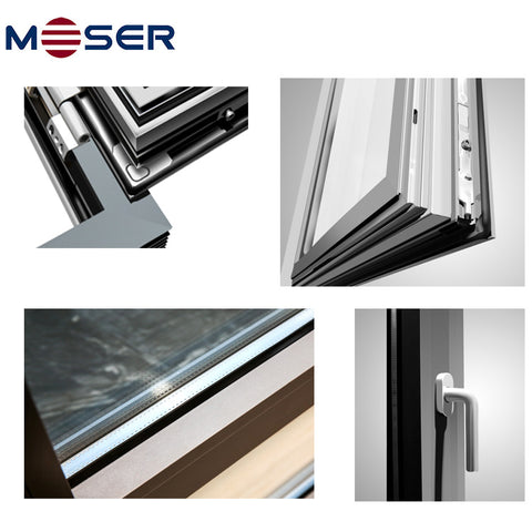 2018 Moser Aluminium alloy windows and doors made in China on China WDMA