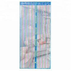 2019 New design panda style polyester mesh mosquito net pleated screen door on China WDMA