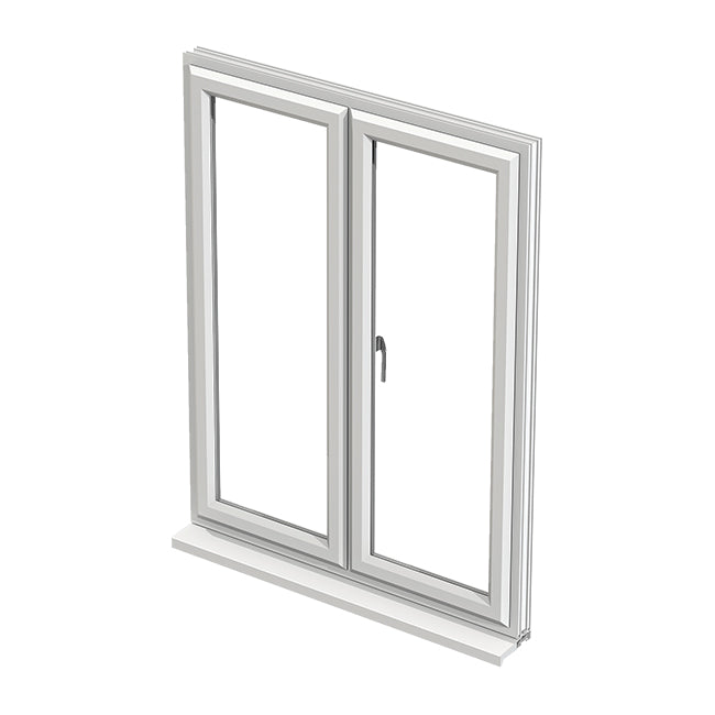 2019 hot sales aluminum glass window with screen swing panel frame on ...