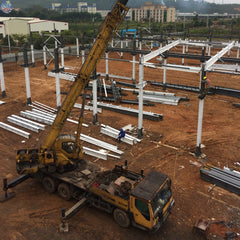 2019 new design steel structure prefabricated frame workshop with low cost on China WDMA