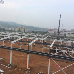 2019 new design steel structure prefabricated frame workshop with low cost on China WDMA