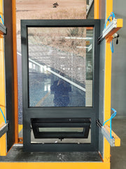 WDMA Aluminium tilt turn window with invisible hinge 2021 new window design
