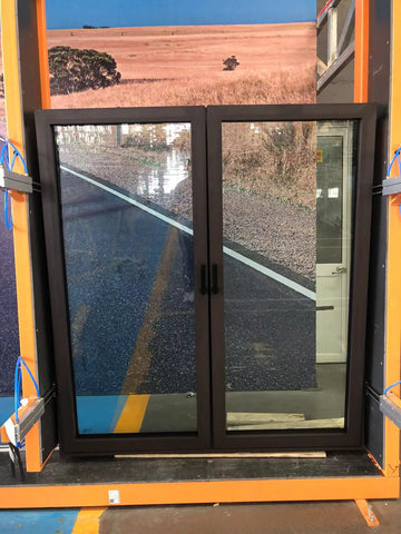 WDMA 6x8 sliding glass door Aluminium French door