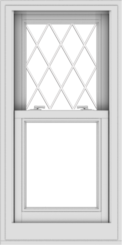 WDMA 20x40 (19.5 x 39.5 inch) Aluminum Single Double Hung Window with ...