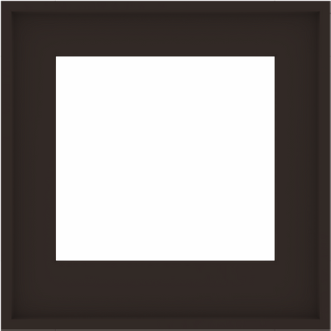 WDMA 24x24 (23.5 x 23.5 inch) Composite Wood Aluminum-Clad Picture Window without Grids-6