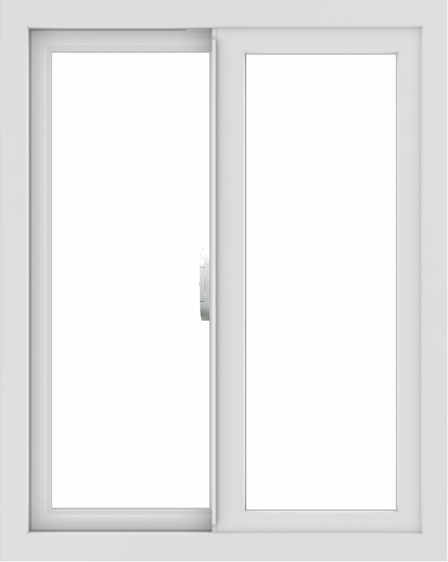 WDMA 24x30 (23.5 x 29.5 inch) White Brown Black Vinyl uPVC Slide Windo ...