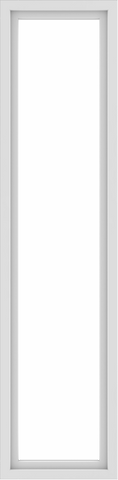 WDMA 24x96 (23.5 x 95.5 inch) Vinyl uPVC White Picture Window without Grids-1