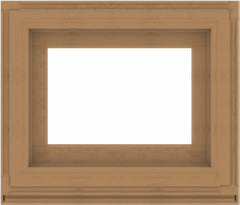 WDMA 28x24 (27.5 x 23.5 inch) Composite Wood Aluminum-Clad Picture Window without Grids-1
