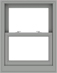WDMA 28x36 (27.5 x 35.5 inch)  Aluminum Single Double Hung Window without Grids-1
