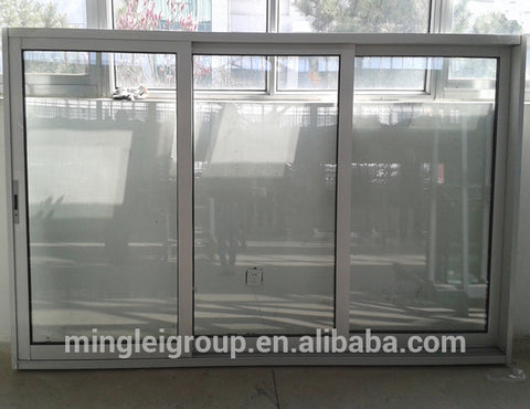 3 tracks aluminium triple sliding window price on China WDMA