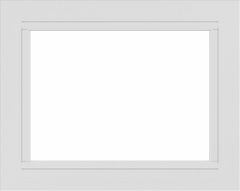 WDMA 30x24 (29.5 x 23.5 inch) Vinyl uPVC White Picture Window without Grids-2