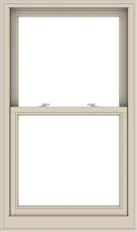 WDMA 32x54 (31.5 x 53.5 inch) Aluminum Single Double Hung Window with ...