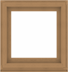 WDMA 34x36 (33.5 x 35.5 inch) Composite Wood Aluminum-Clad Picture Window without Grids-1