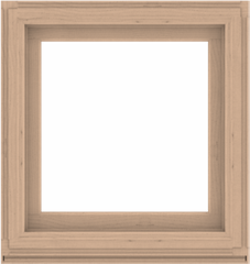 WDMA 34x36 (33.5 x 35.5 inch) Composite Wood Aluminum-Clad Picture Window without Grids-2