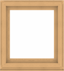 WDMA 36x40 (35.5 x 39.5 inch) Composite Wood Aluminum-Clad Picture Window without Grids-3