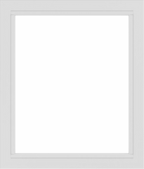 WDMA 36x42 (35.5 x 41.5 inch) Vinyl uPVC White Picture Window without Grids-2