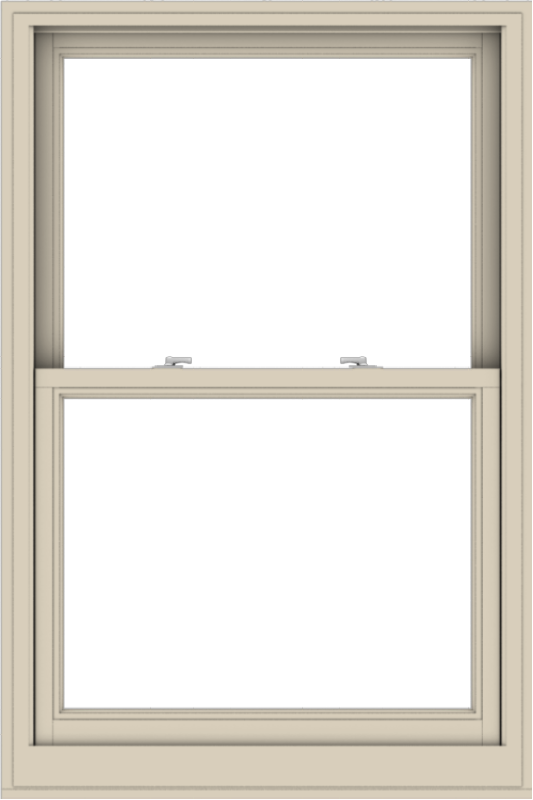 WDMA 36x54 (35.5 x 53.5 inch) Aluminum Single Double Hung Window with ...