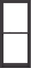 WDMA 38x84 (37.5 x 83.5 inch)  Aluminum Single Hung Double Hung Window without Grids-3