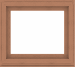 WDMA 40x36 (39.5 x 35.5 inch) Composite Wood Aluminum-Clad Picture Window without Grids-4