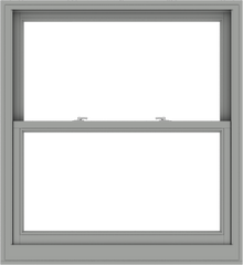 WDMA 44x48 (43.5 x 47.5 inch)  Aluminum Single Double Hung Window without Grids-1