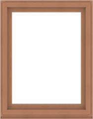 WDMA 44x56 (43.5 x 55.5 inch) Composite Wood Aluminum-Clad Picture Window without Grids-4