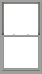 WDMA 44x78 (43.5 x 77.5 inch)  Aluminum Single Double Hung Window without Grids-1