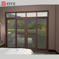4panel double slide opendouble glass aluminum profiles sided lift and sliding patio doors on China WDMA