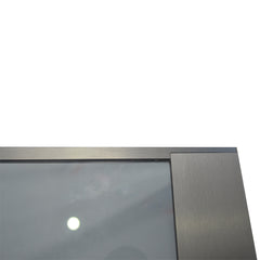 50mm wide Italy Style New cabinet door profiles anodized aluminum frame for kitchen cabinet glass door on China WDMA