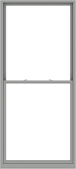 WDMA 54x120 (53.5 x 119.5 inch)  Aluminum Single Double Hung Window without Grids-1