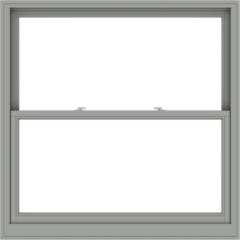 WDMA 54x54 (53.5 x 53.5 inch) Aluminum Single Double Hung Window with ...