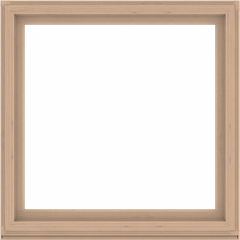 WDMA 56x56 (55.5 x 55.5 inch) Composite Wood Aluminum-Clad Picture Window without Grids-2