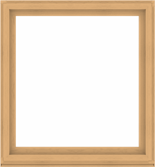 WDMA 56x60 (55.5 x 59.5 inch) Composite Wood Aluminum-Clad Picture Window without Grids-3
