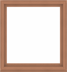 WDMA 56x60 (55.5 x 59.5 inch) Composite Wood Aluminum-Clad Picture Window without Grids-4