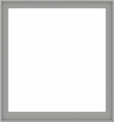 WDMA 56x60 (55.5 x 59.5 inch) Composite Wood Aluminum-Clad Picture Window without Grids-5